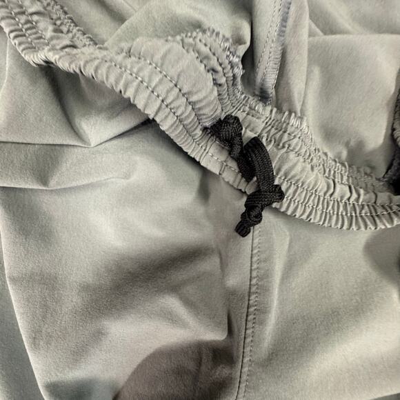 Under Armour Brawler Sweatpants Mens Gray Elastic Waist Wicking Spellout L FLAW - Picture 9 of 16